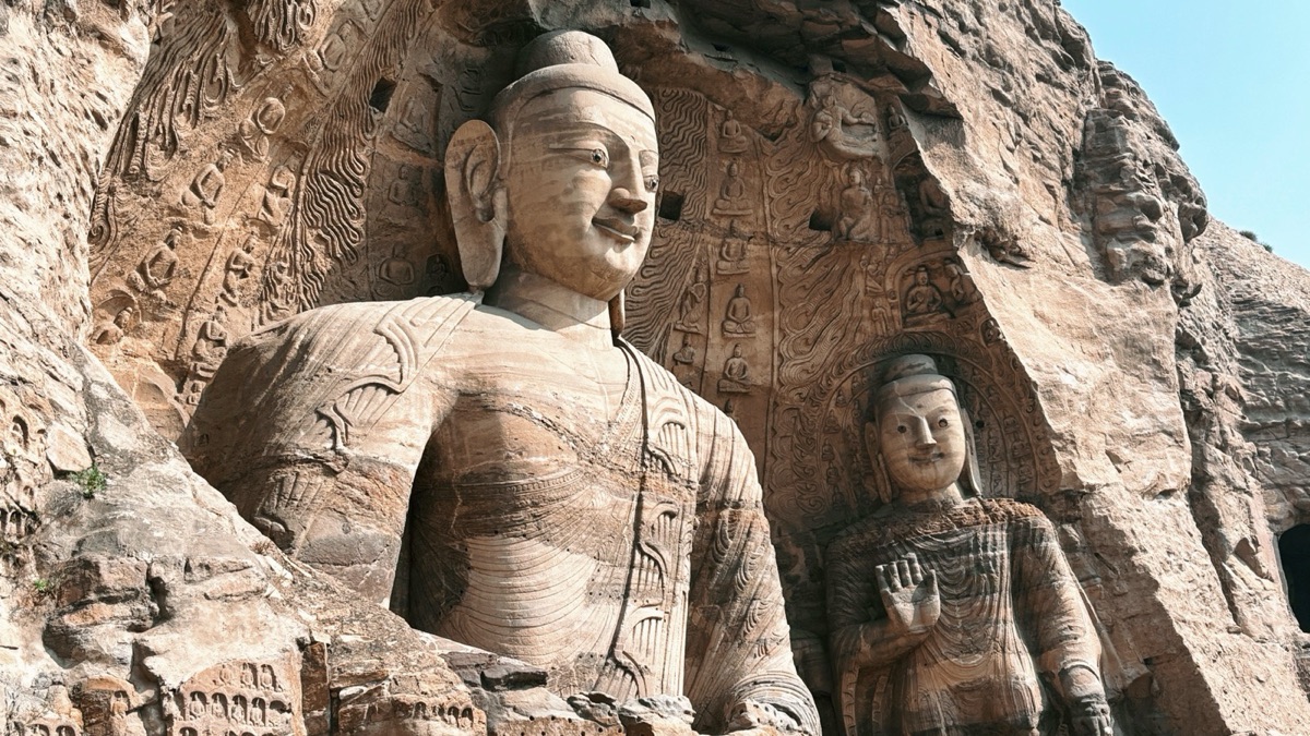 山西古建旅行展厅画面